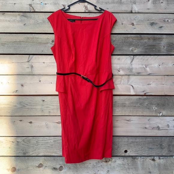 Alyx Dresses & Skirts - ALYX Red Belt Detail Dress